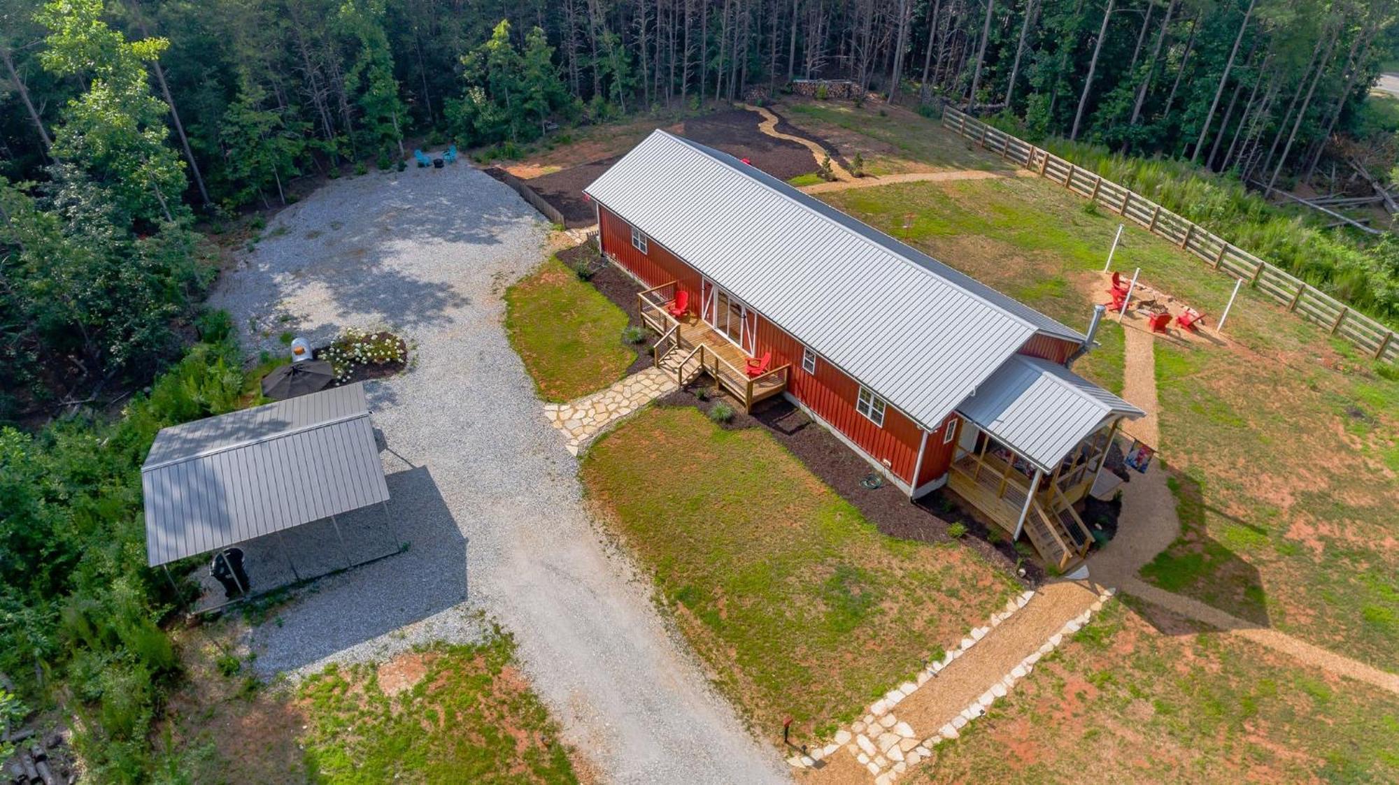 달로네가 Rustic Roost-5 Acres, Fenced, Fire Pit, Rv Option & Mtn View 빌라 외부 사진